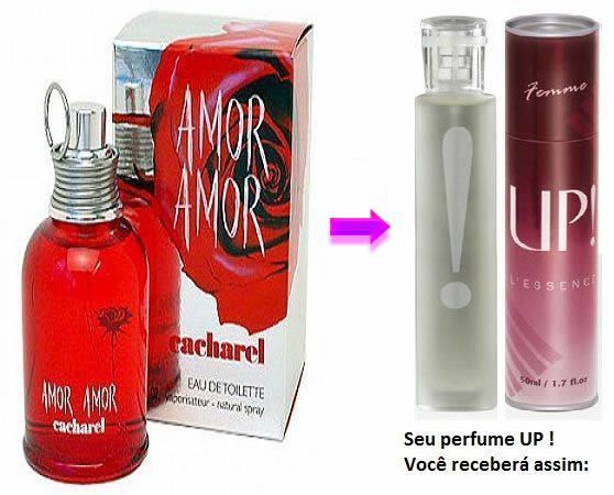 Perfume Feminino 50ml - UP! 06 - PARFUM - Amor Amor